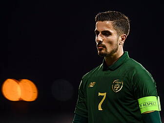 Ireland Under-21s' Zack Elbouz...